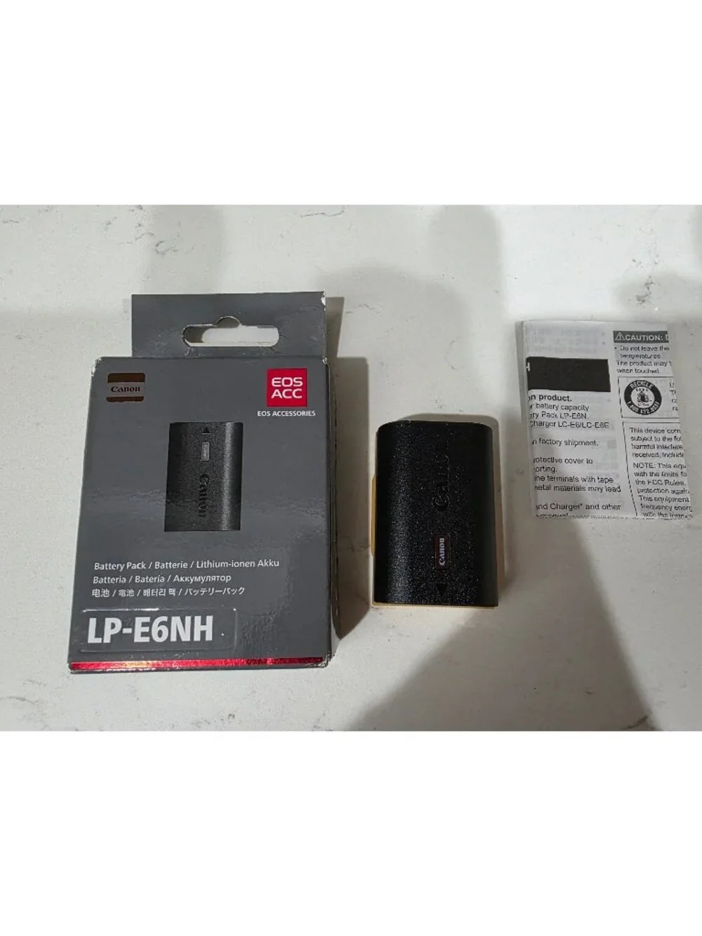 Canon LP-E6NH 7.2V 2130mAh Lithium-Ion Battery New unused